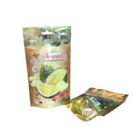 Factory Direct Laminate Foil Fruit Dried Durian Packaging Bags Pouch